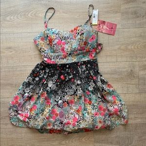 New Floral Mini Dress